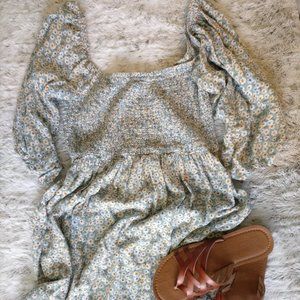 Whyte Valentyne Floral Smocked Dress - 8